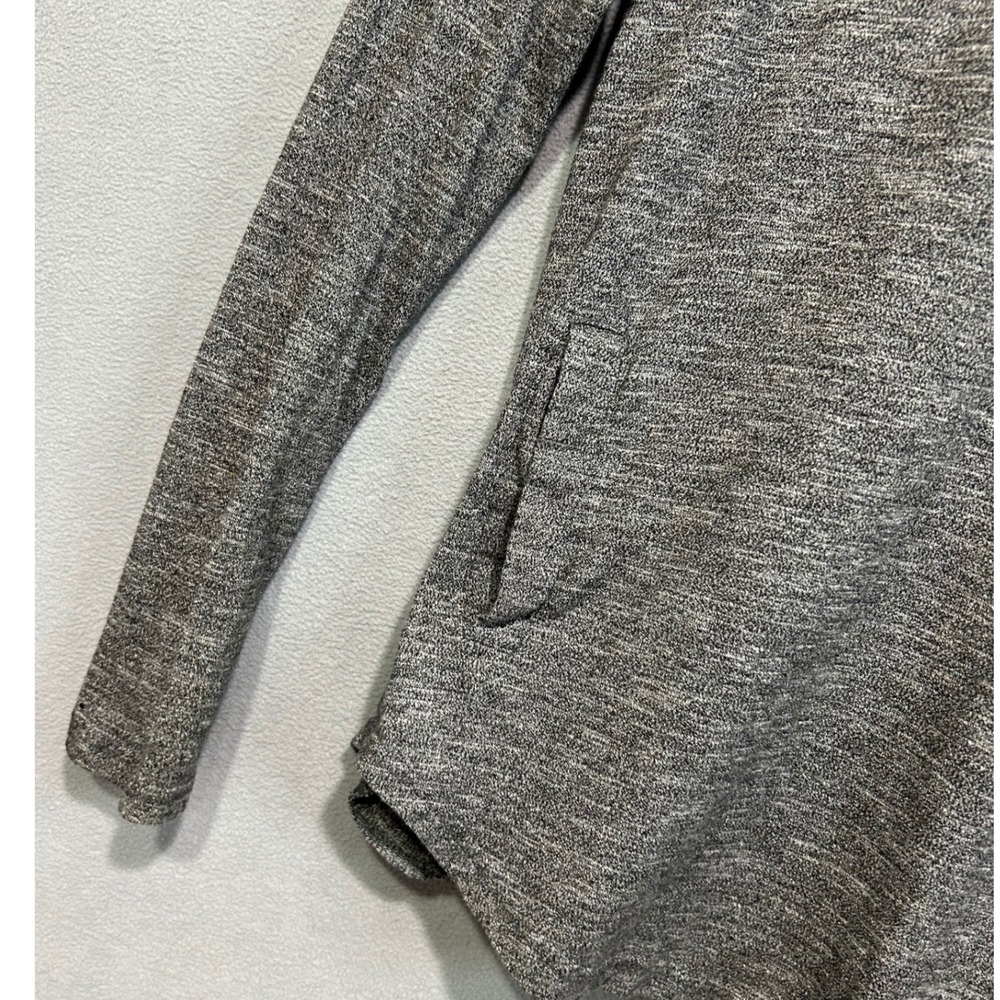 PacSun Hoodie Women Small Gray‎ Scallop Fit Pullover Lounge Lightweight casual - Picture 3 of 5